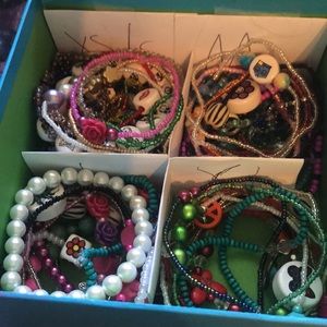 Handmade beaded bracelets